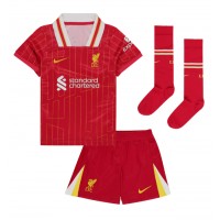 Liverpool Alexis Mac Allister #10 Fußballbekleidung Heimtrikot Kinder 2024-25 Kurzarm (+ kurze hosen)